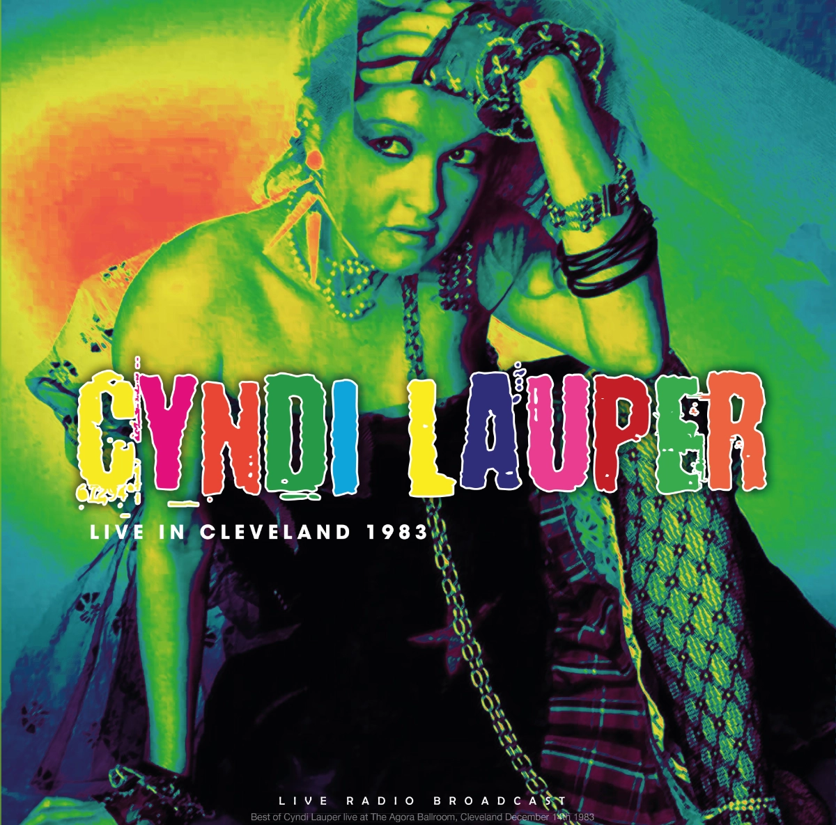 Cyndi Lauper – Live in Cleveland 1983 LP [ VINYL MASTER ]